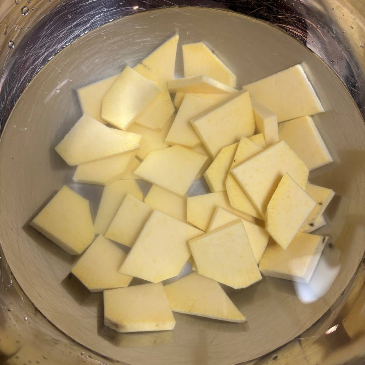 JAグループ公式の「さつま芋の塩金平」のレシピ