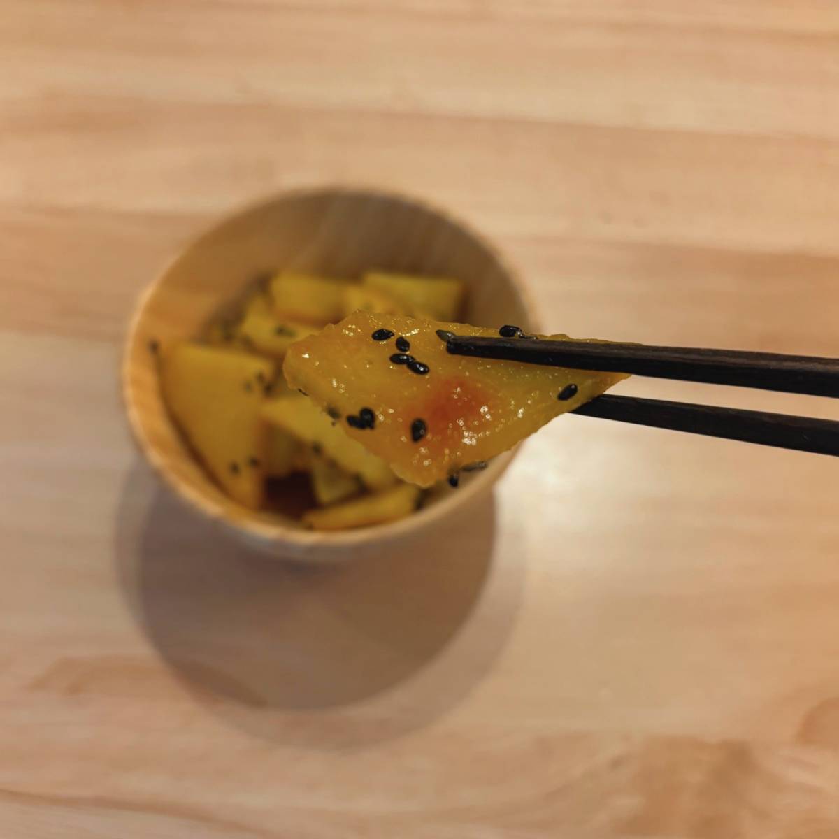 JAグループ公式の「さつま芋の塩金平」のレシピ