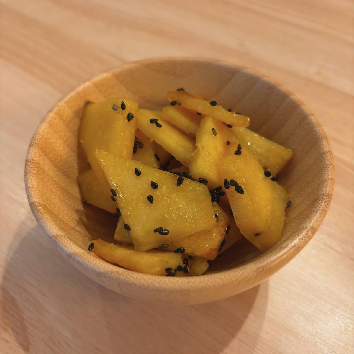 JAグループ公式の「さつま芋の塩金平」のレシピ