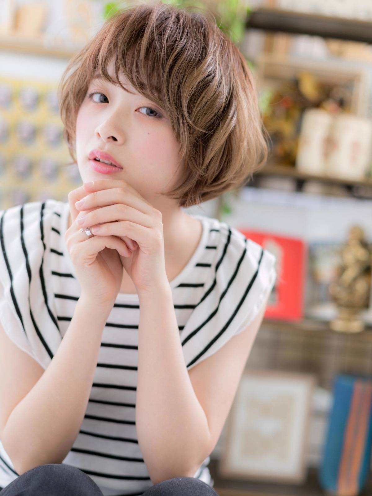 ふんわりニュアンスショート