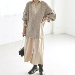 【冬編】胸が大きい低身長さん向けコーデおすすめ15選♪30代40代に◎