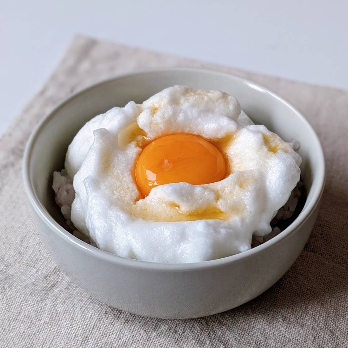 JA全農公式の「ふわふわメレンゲTKG」のレシピ