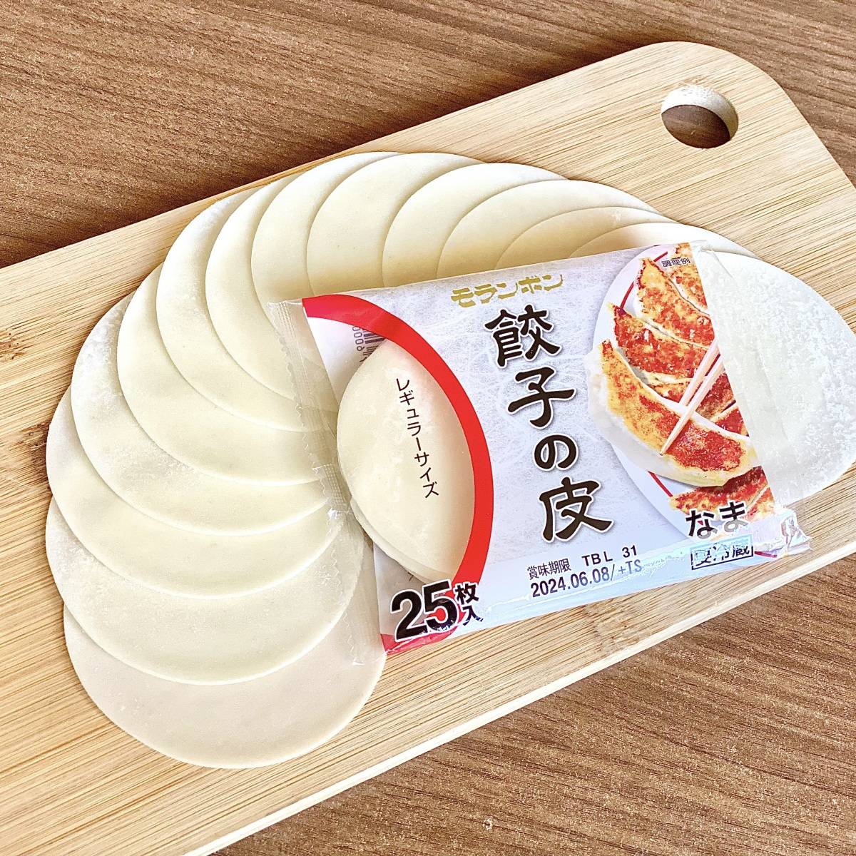 モランボンの餃子の皮