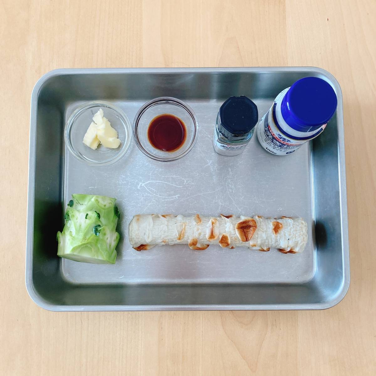 紀文公式の「焼ちくわとアスパラガスのバター炒めのレシピ」のレシピ