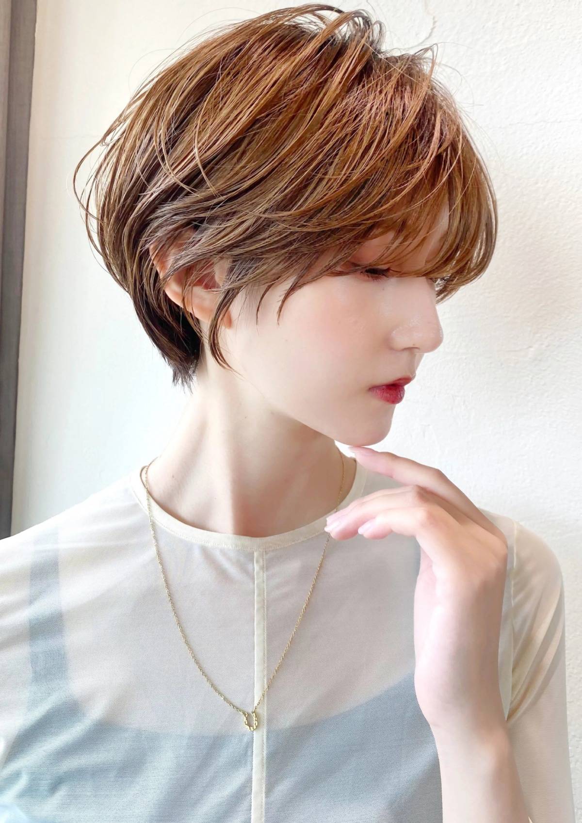 レイヤーくびれショート