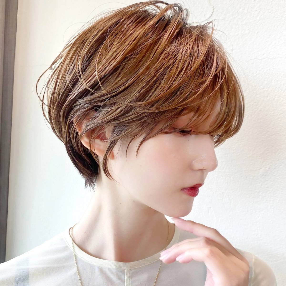 レイヤーくびれショート