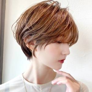  レイヤーくびれショート 