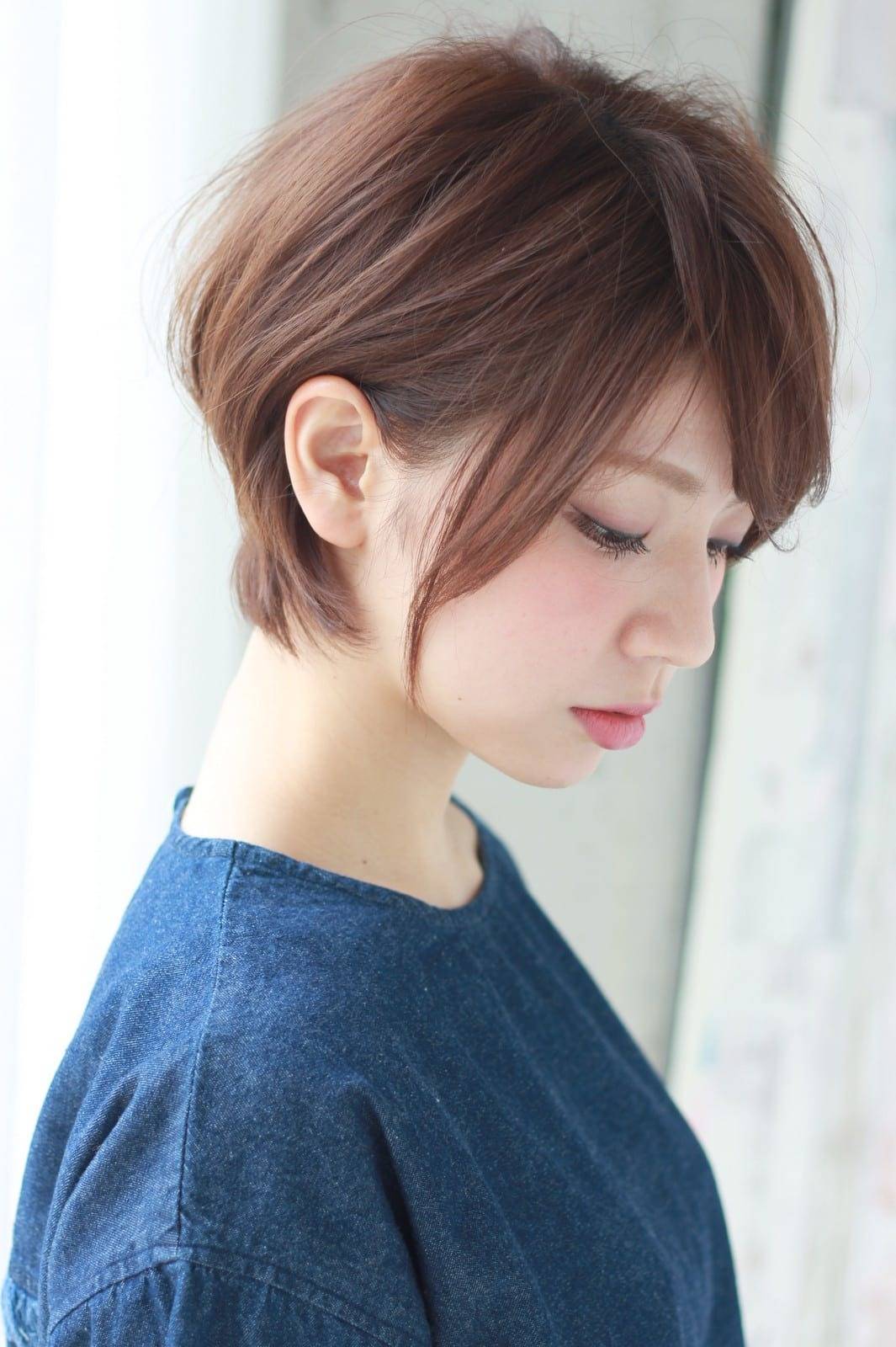 ナチュラル耳掛けショート