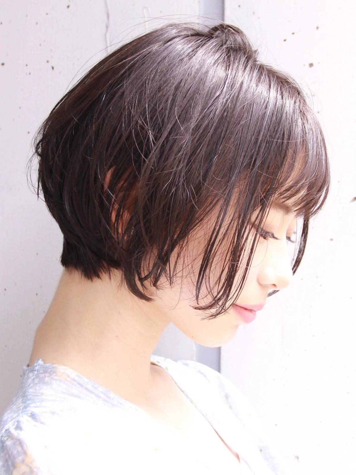 ほつれ感ナチュラルボブ