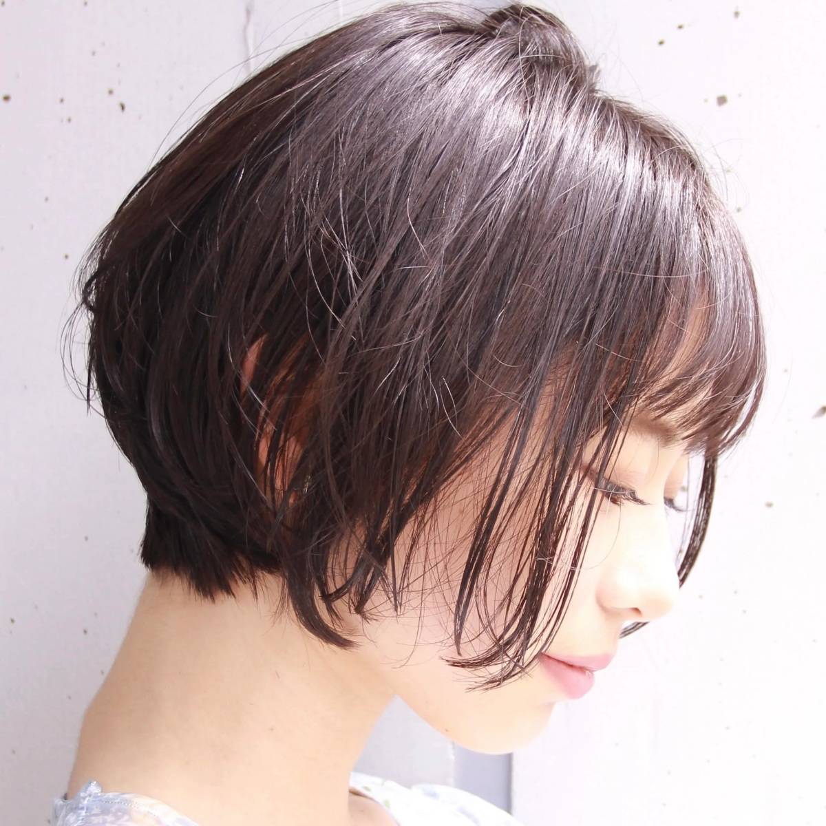 ほつれ感ナチュラルボブ