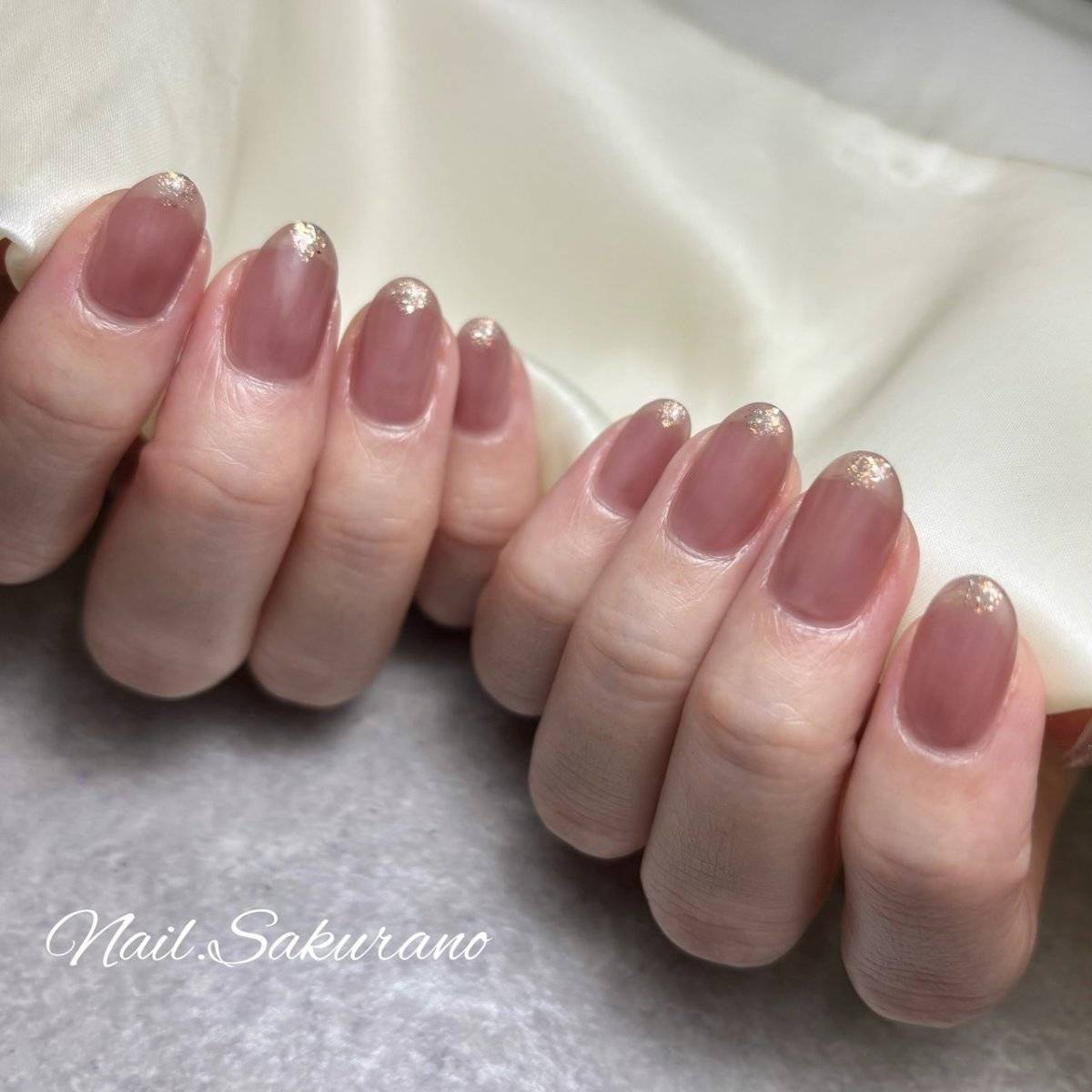 モーヴピンクネイル