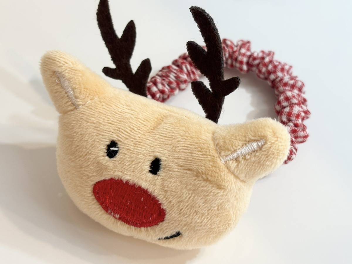 セリア「トナカイ」のヘアゴム