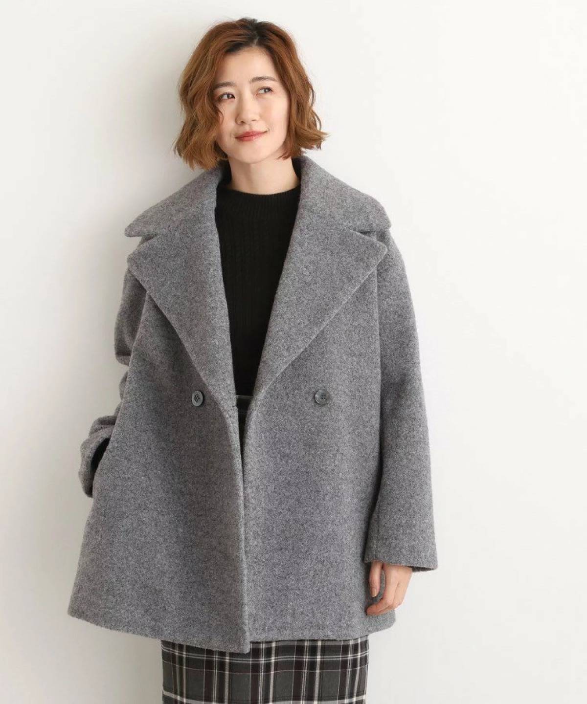 grove ふんわりまとう,オーバーサイズテーラーコート