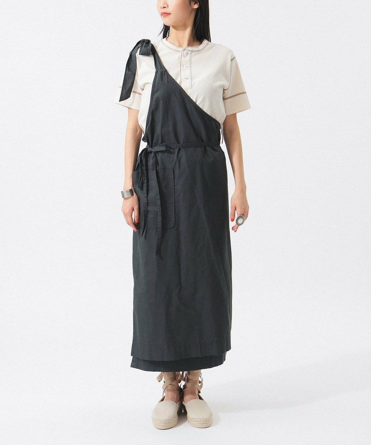 ワンショルワンピースでこなれ感を