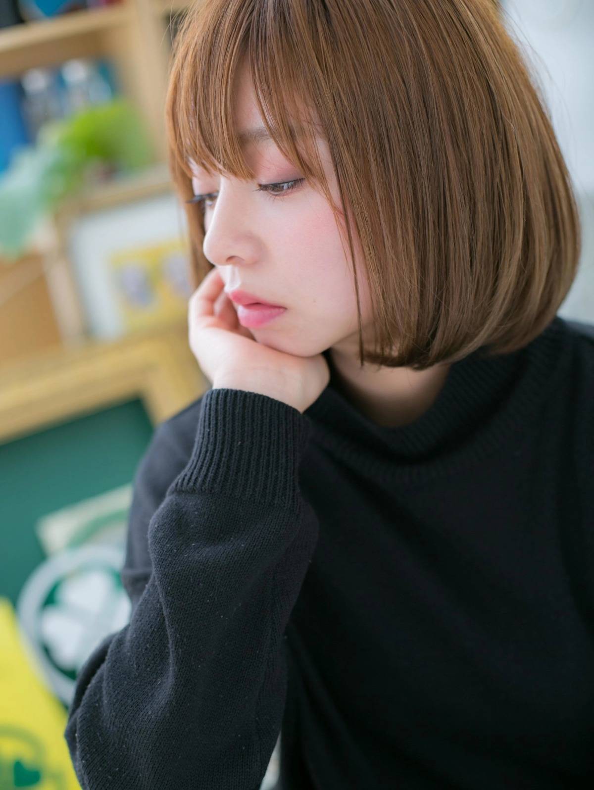 前下がりワンカールボブ