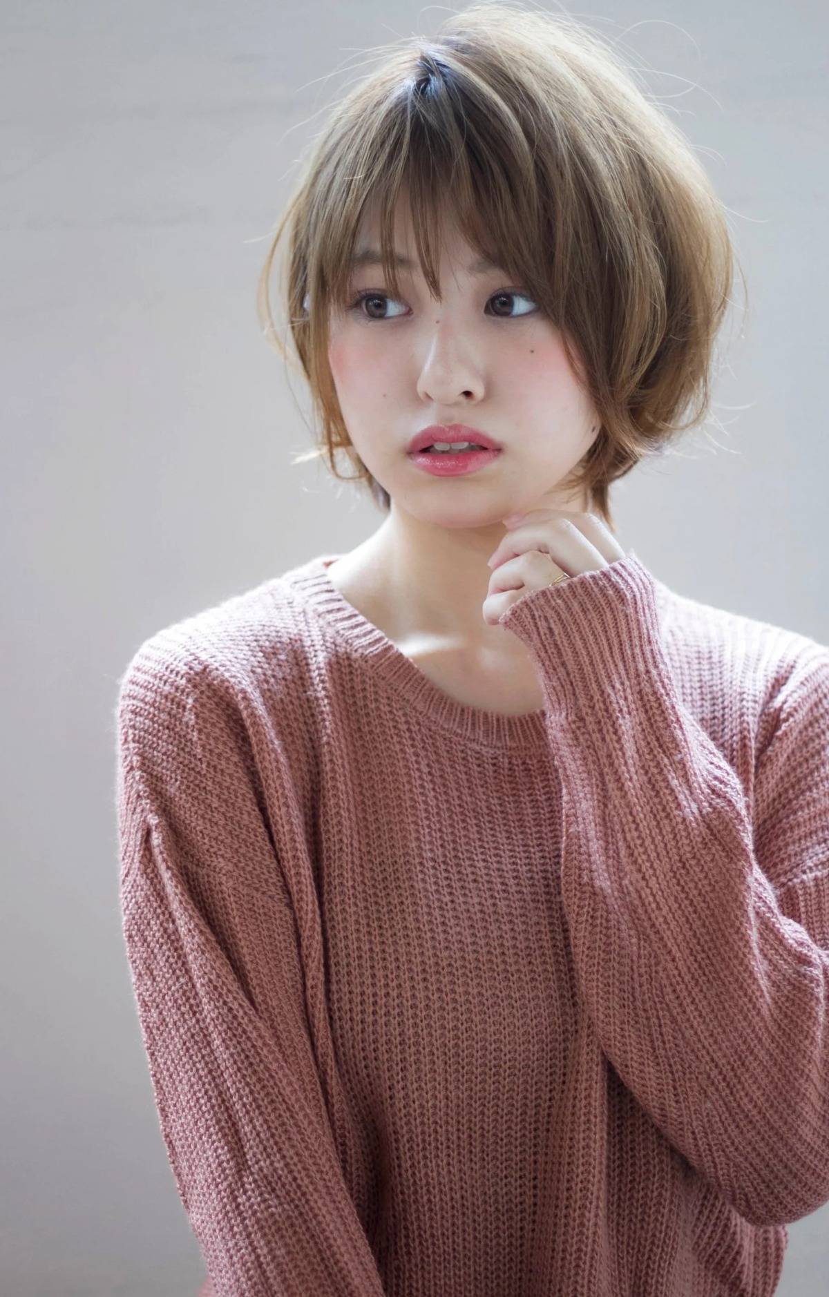 軽やかひし形ボブ