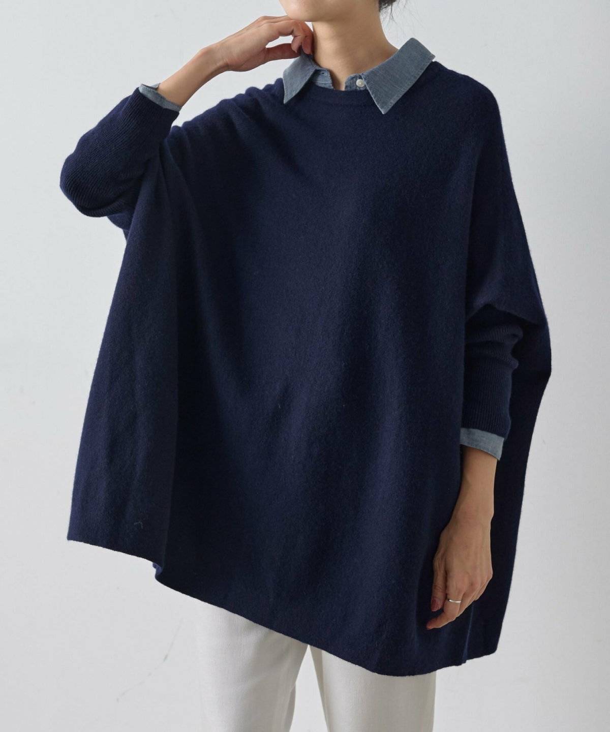 BEARDSLEY クルービッグニット(ショート)