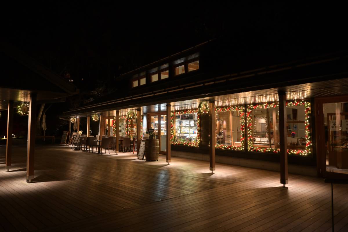 軽井沢　ハルニレテラス　12月