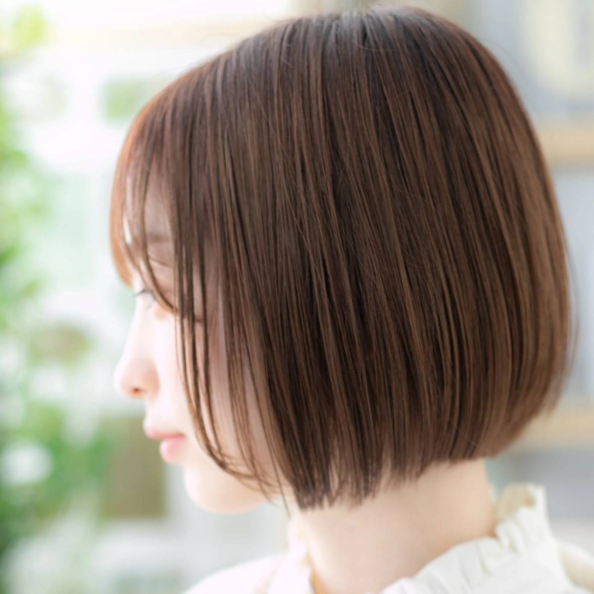 前下がりまとまりボブ