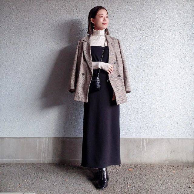 ジャケットを肩掛けする♪