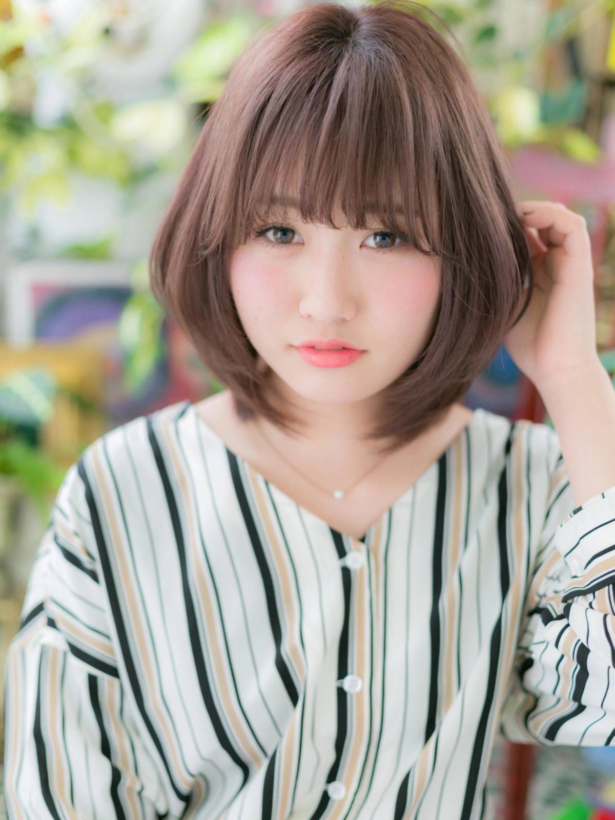 レイヤーひし形ボブ