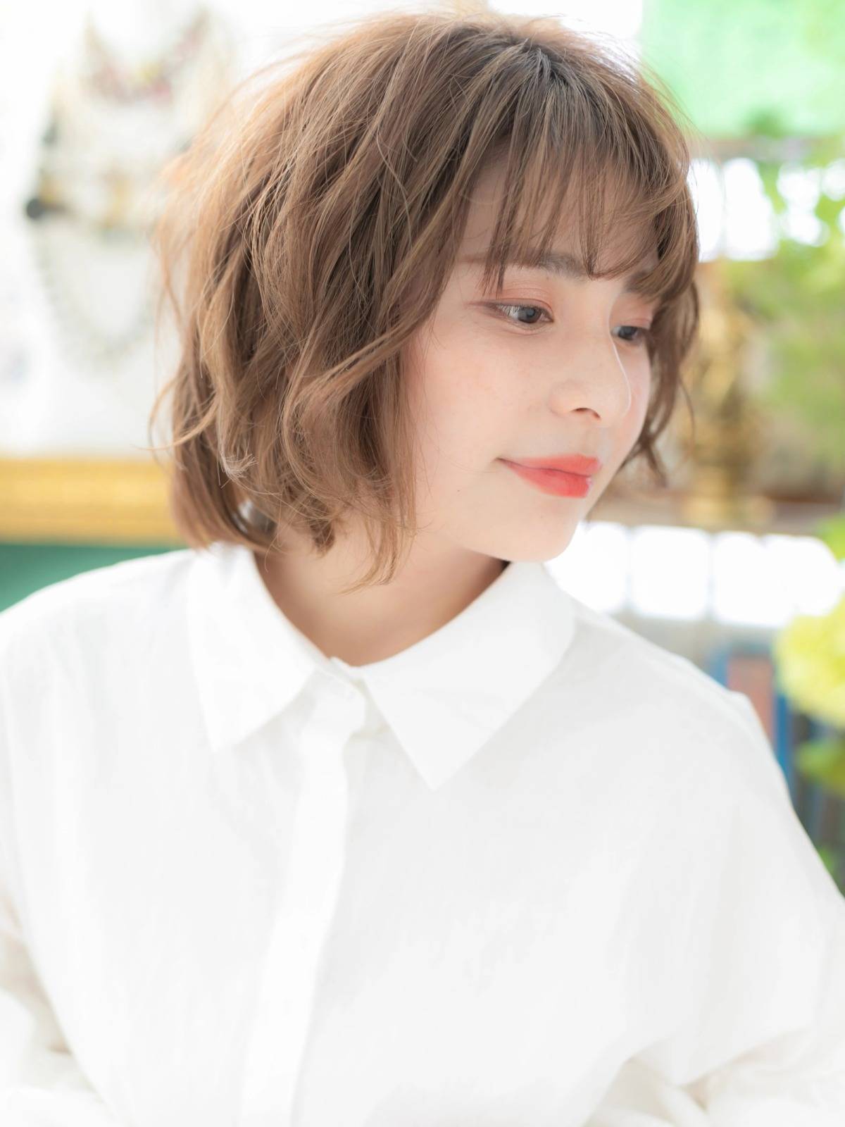 ゆるウェーブボブ