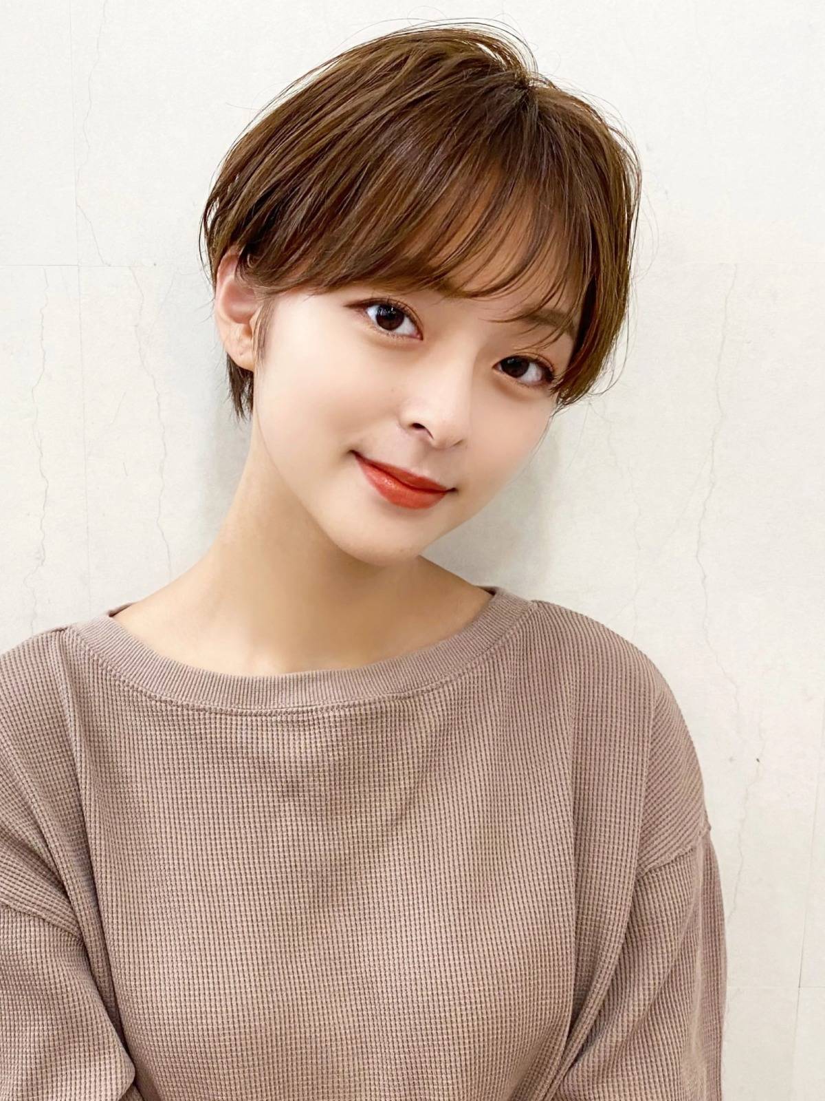 ナチュラルマッシュショート