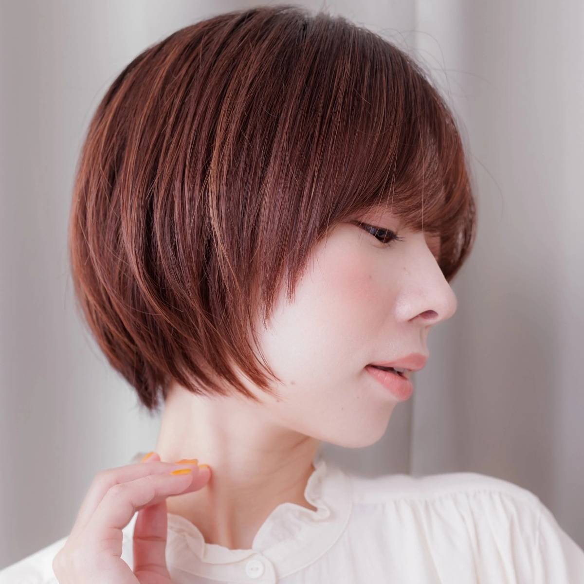 まとまり感丸みショート