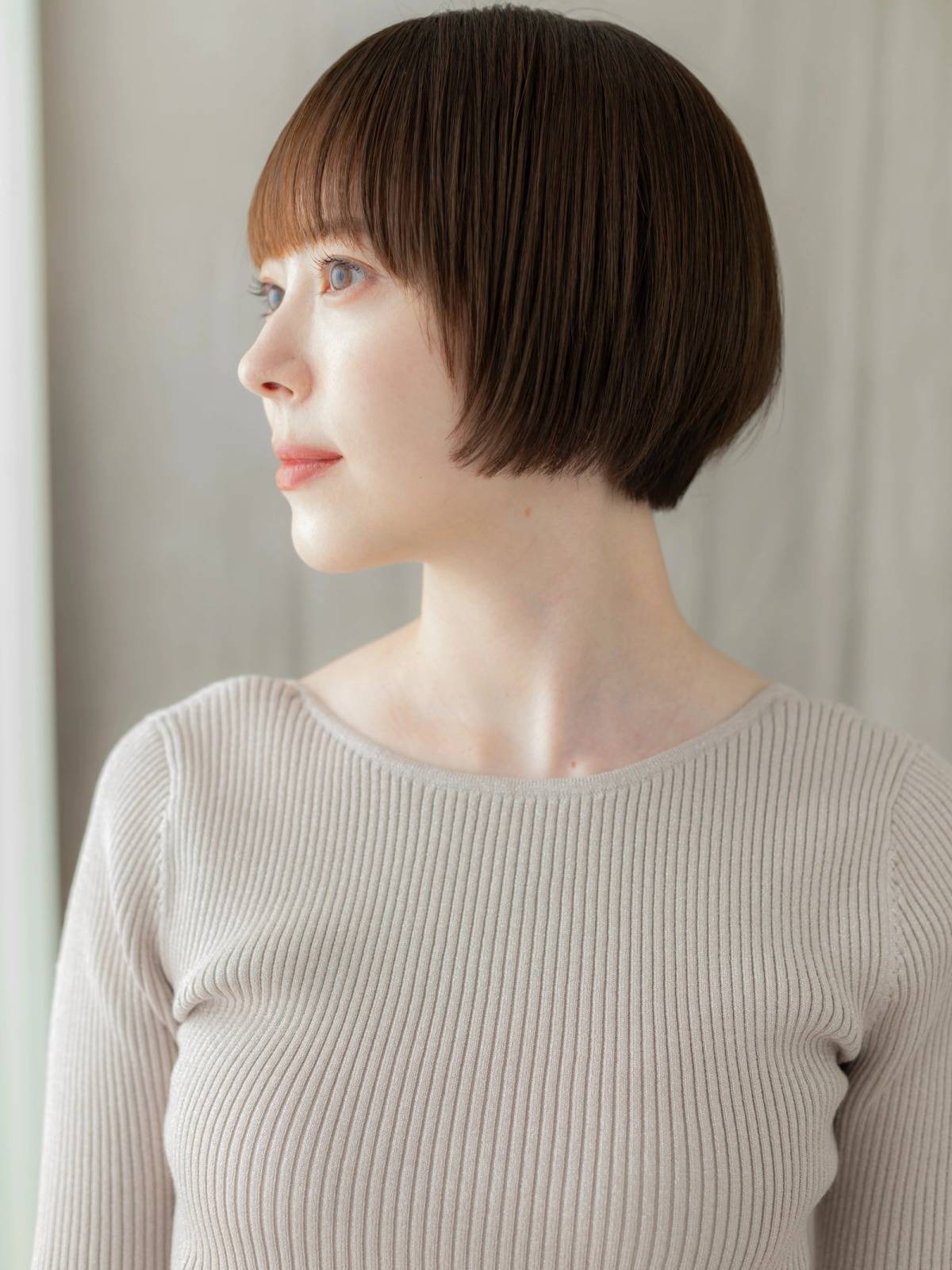 まとまり感マッシュショート