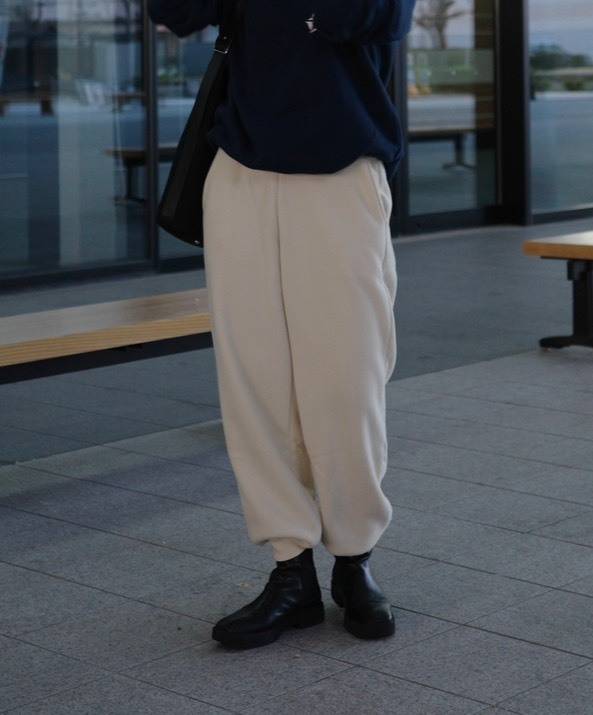 UNIQLOのフリースパンツ