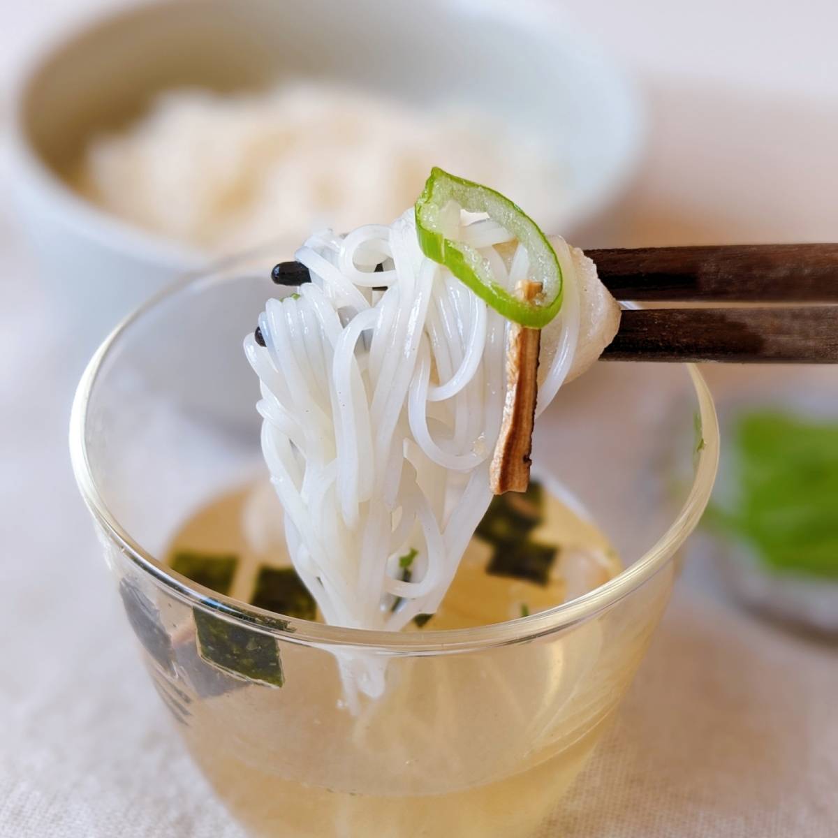 永谷園公式の「そうめんつゆ」のレシピ