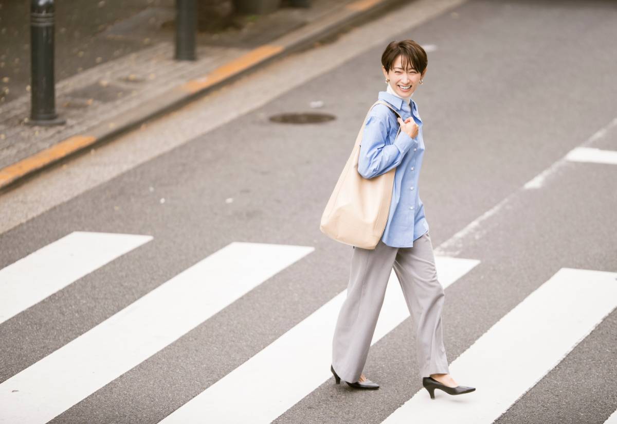 シンプルなコーディネート