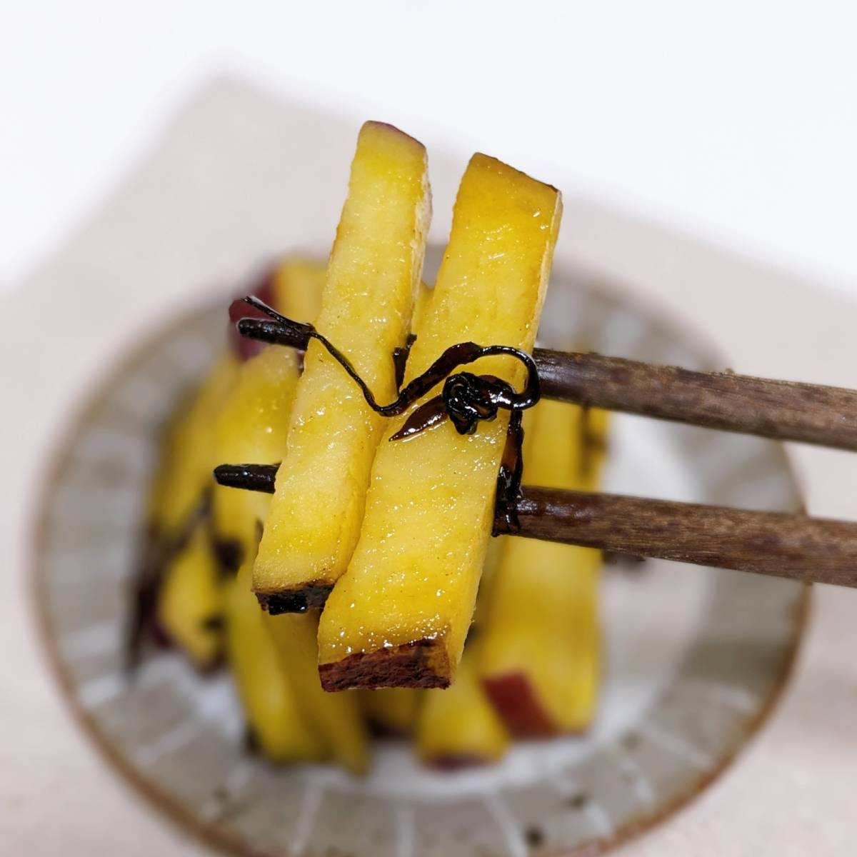 くらこん公式の「塩こんぶのさつまいもバター」のレシピ