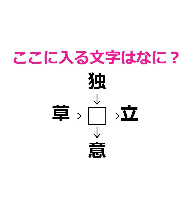 漢字穴埋め　創