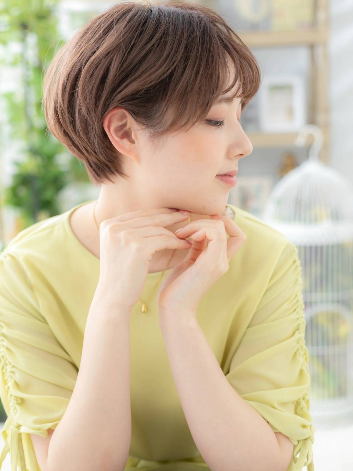 シンプルマッシュショート