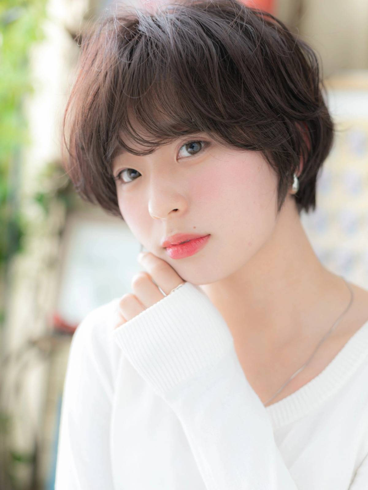 マッシュパーマショート