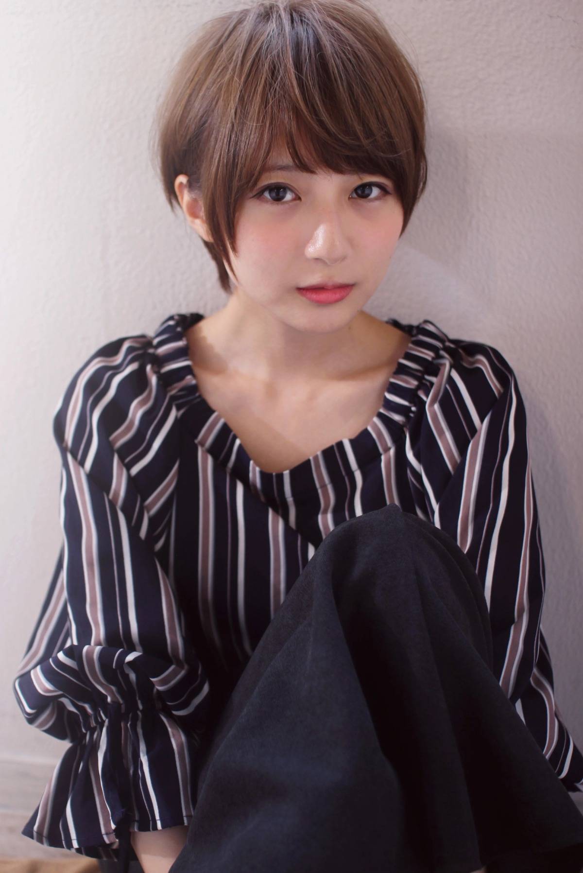 ひし形ナチュラルショート