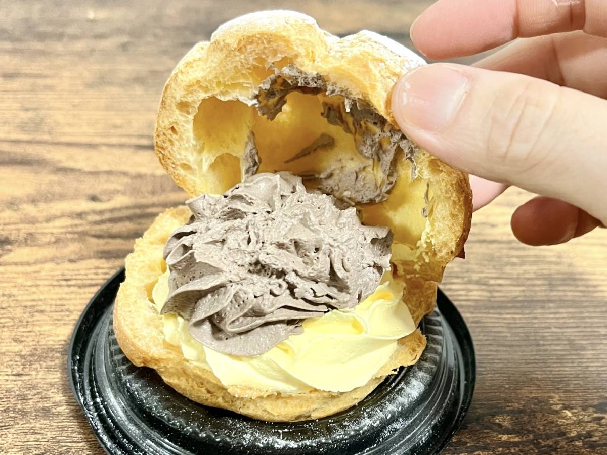 サクサクのシュー生地!