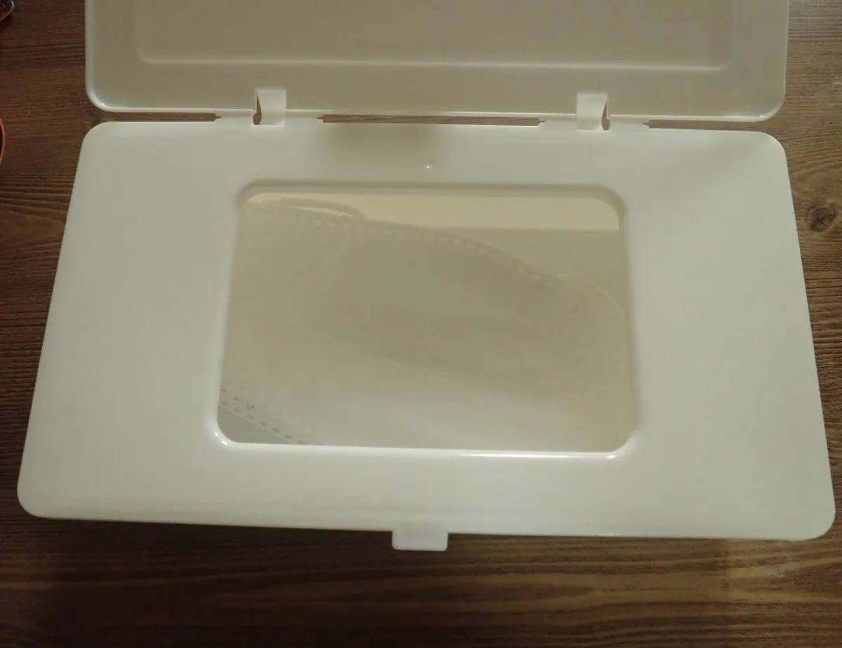 DAISO(ダイソー):フタがとまるマスクケース W