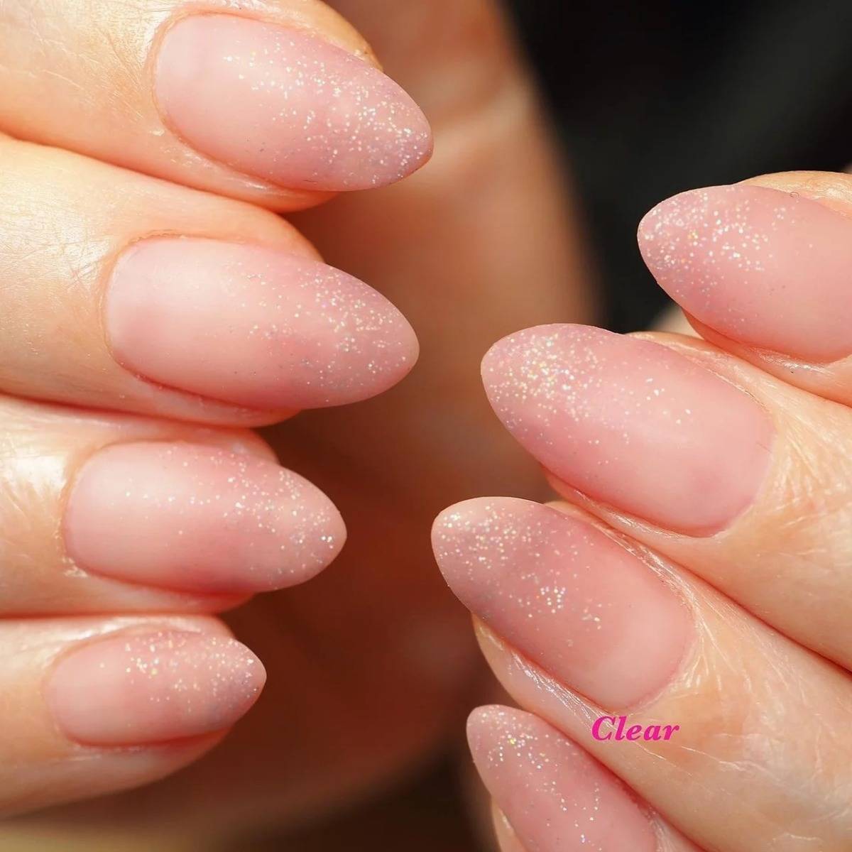 ベージュマットネイル