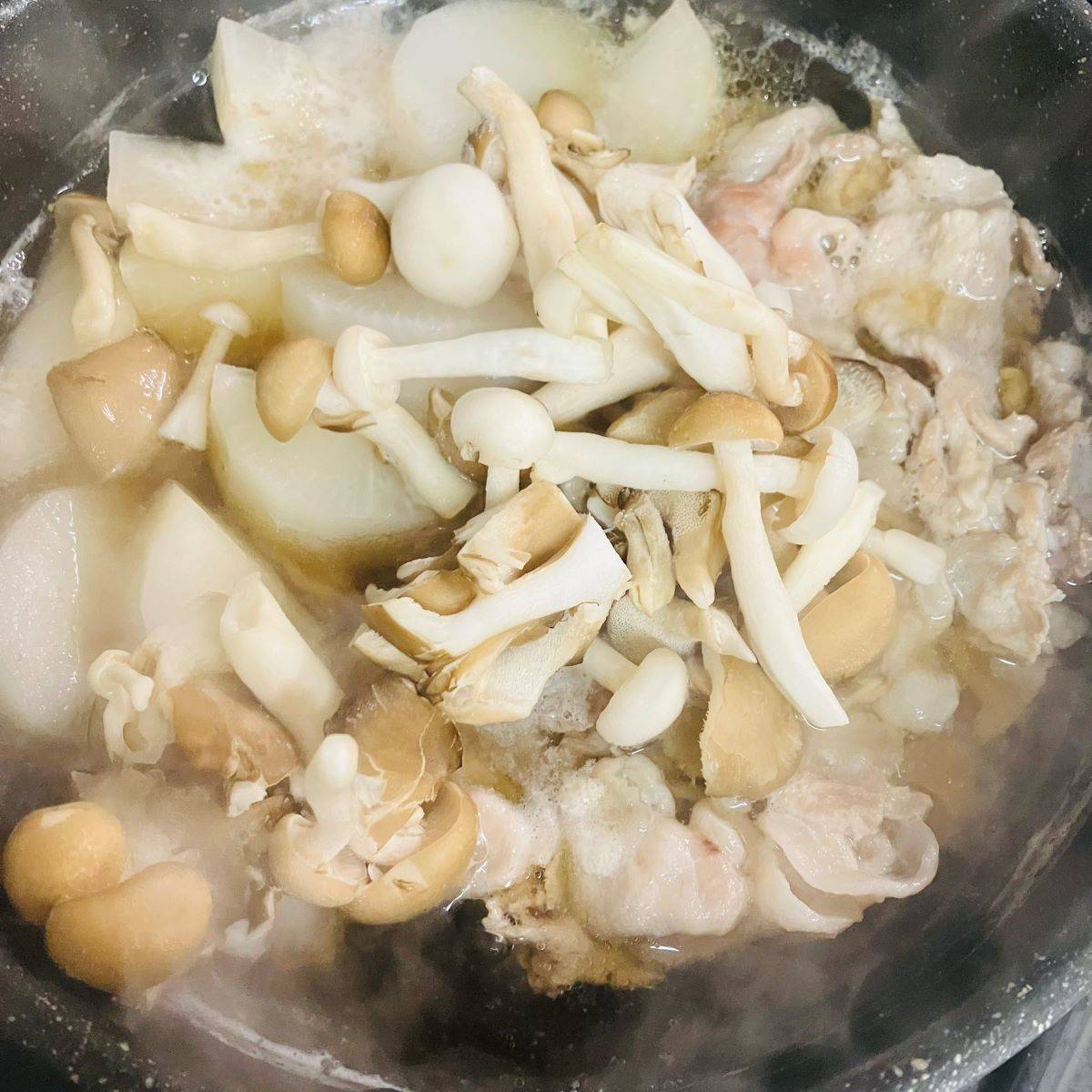 JAグループ公式の「冷凍大根で簡単★我が家の定番★大根と豚肉の煮物」のレシピ