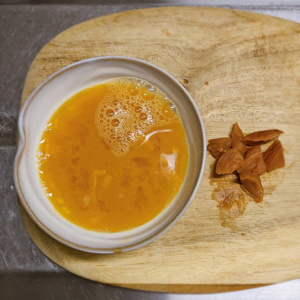 JA全農公式の「梅干しだし巻き」のレシピ