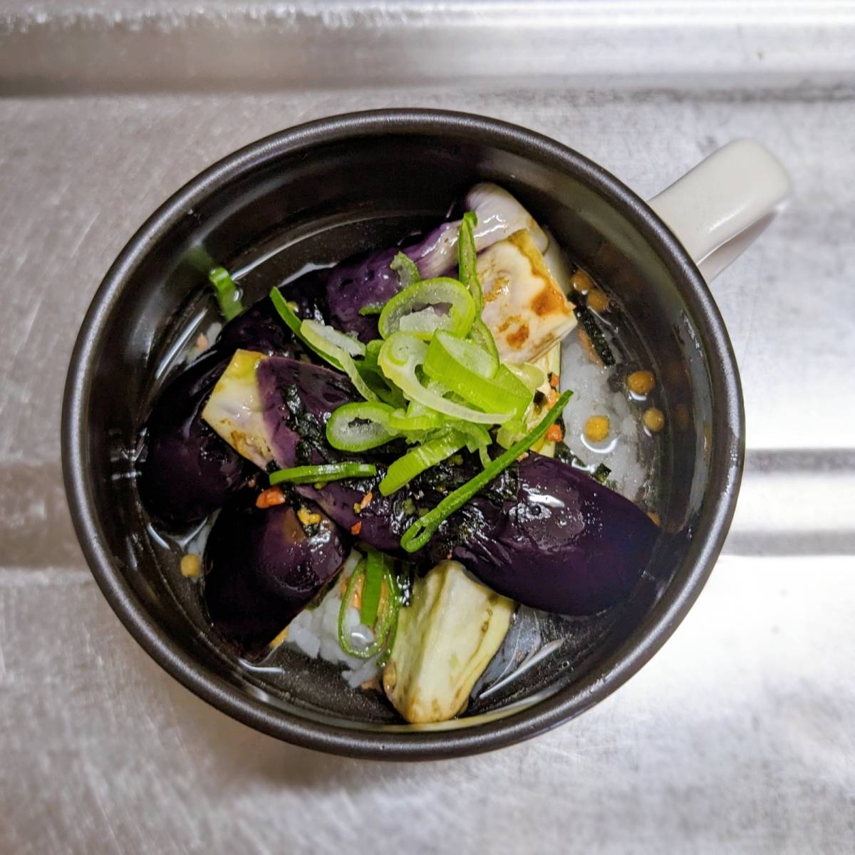 永谷園公式の「秋なすのお茶づけ」のレシピ