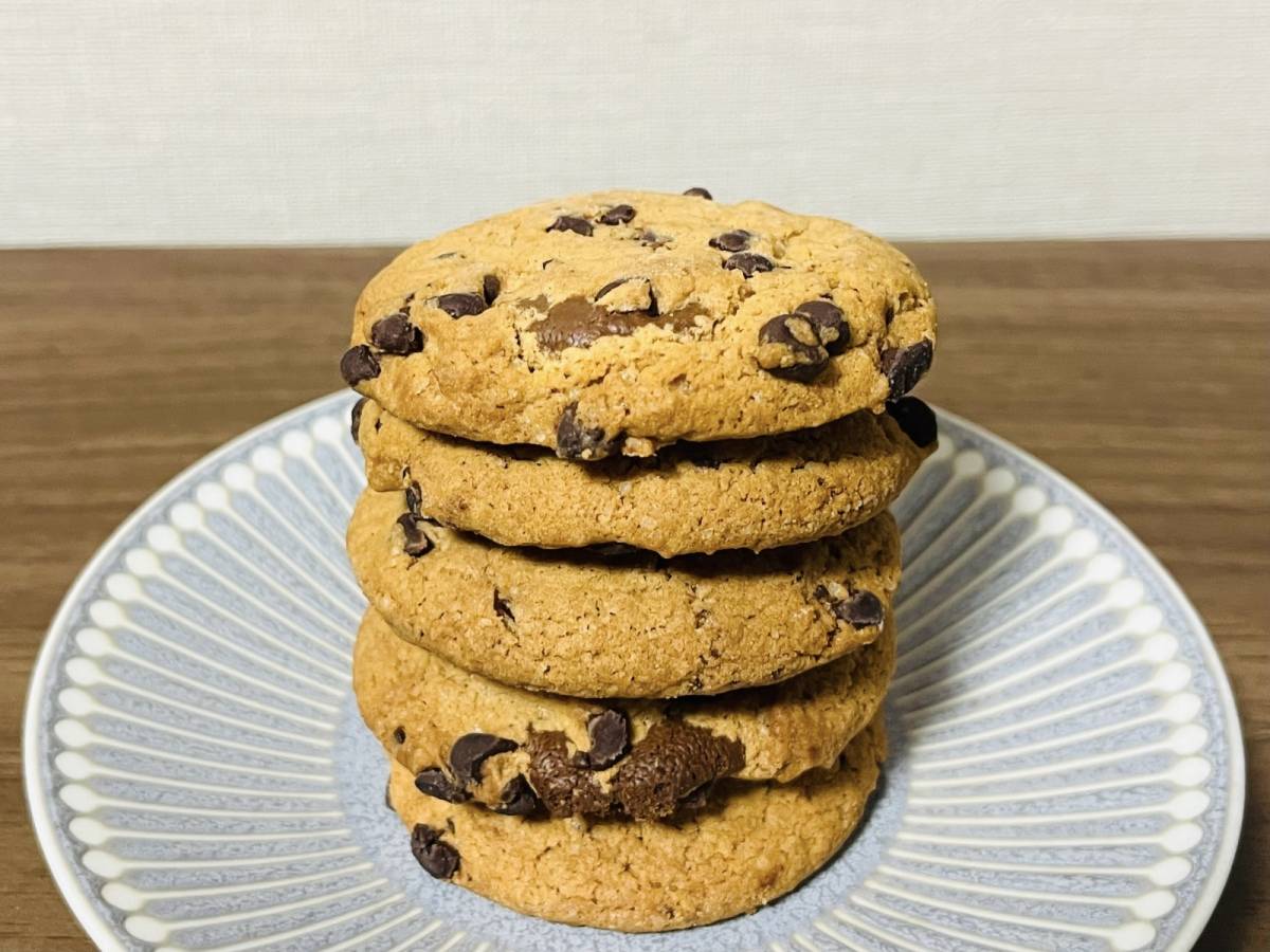 チョコチップがたっぷり！