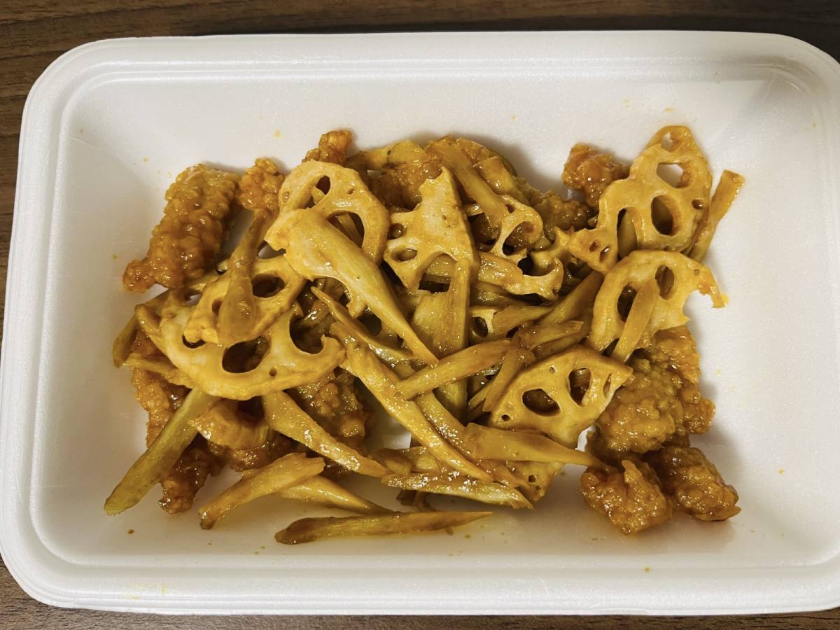 黒酢でさっぱりと食べられる♪