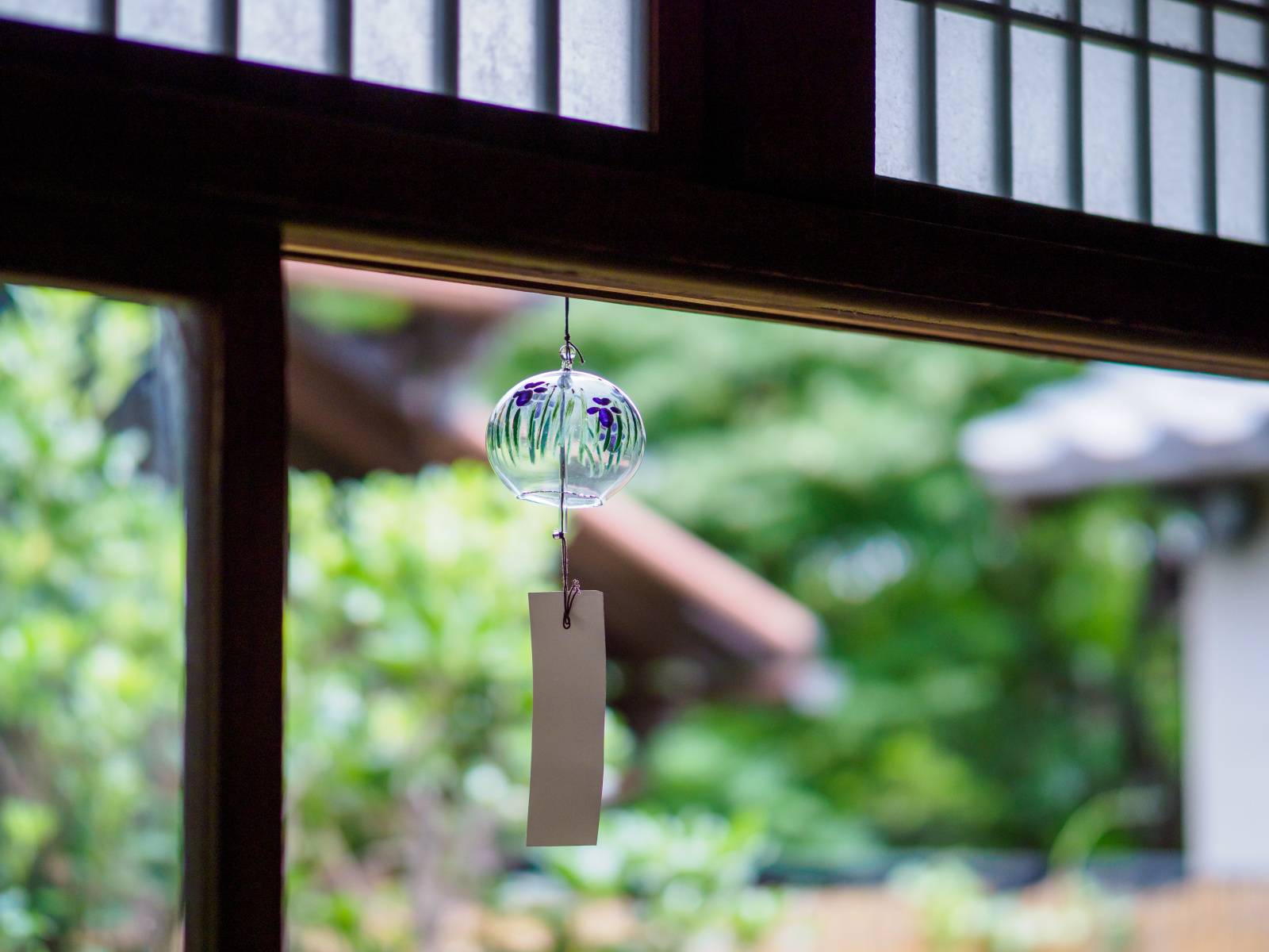 和室 厄除け 風鈴