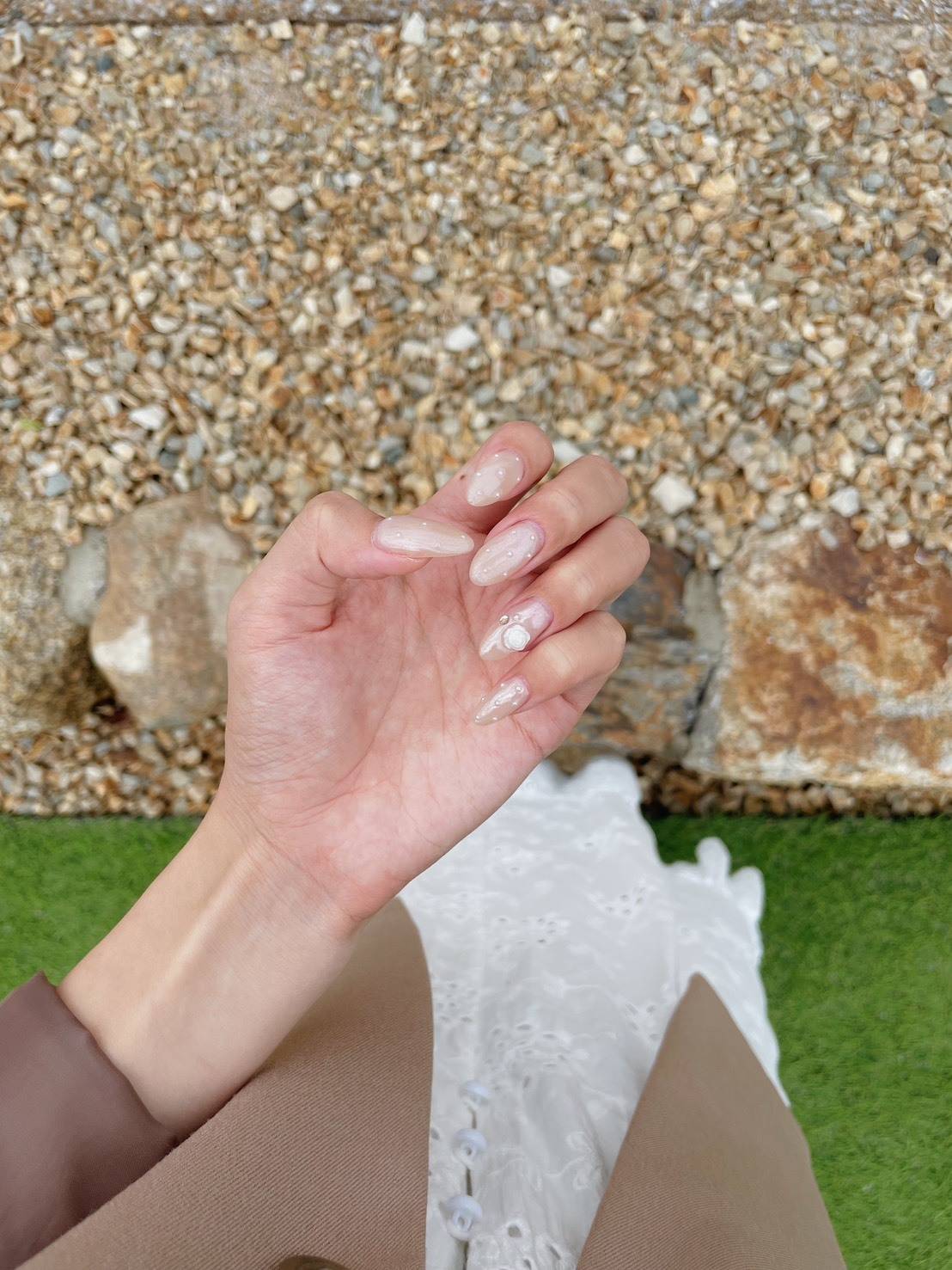 パールドットネイル