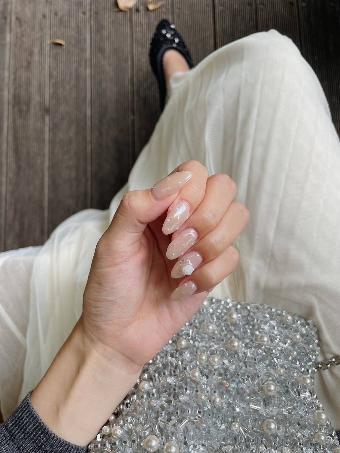 パールドットネイル