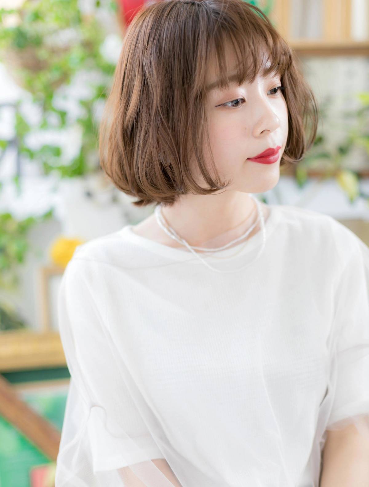 ほつれ感ニュアンスボブ