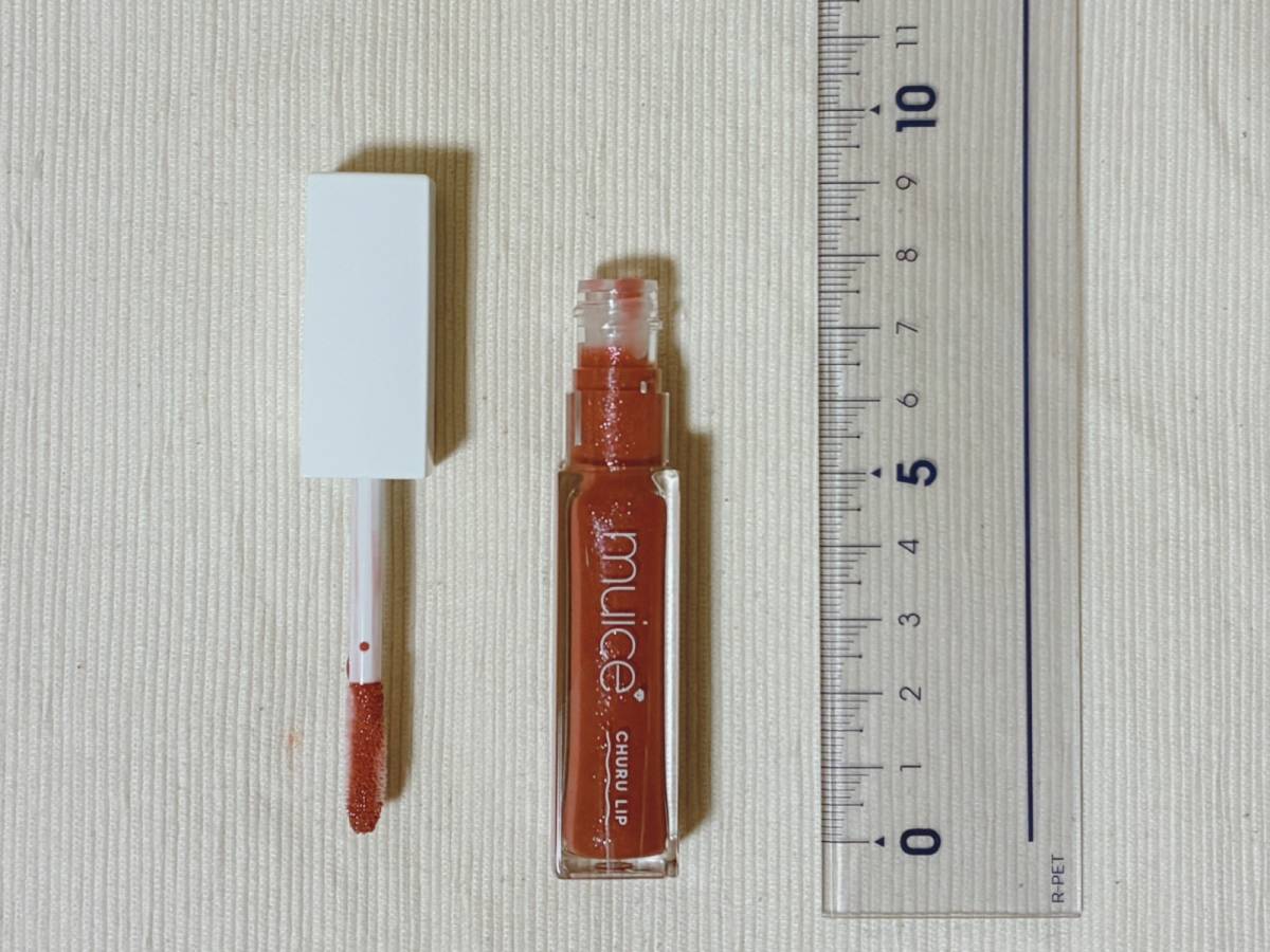 matsukiyo muice マツキヨ ミュアイス ちゅるリップランパー MC03 ベリーベリーシャワー 本体 定規 サイズ